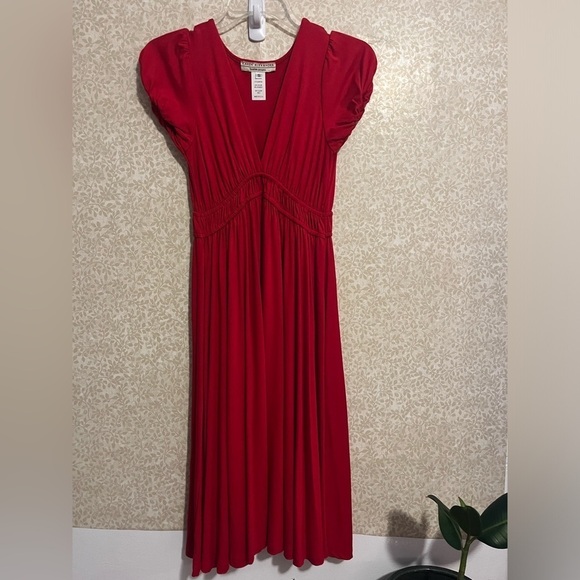 EUC Vintage Boston Proper Red dress size small - Picture 1 of 6